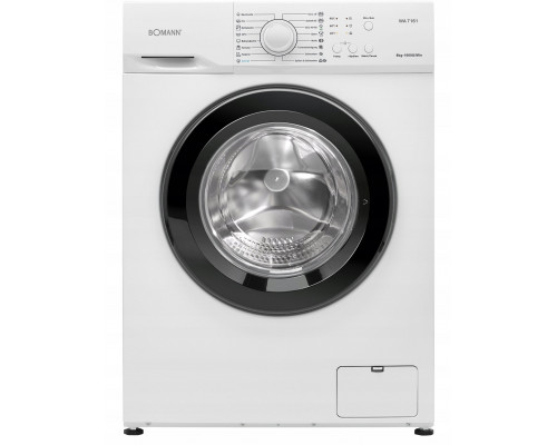 Bomann WA 7161 pralka Frontowy 6 kg 1000 RPM White