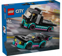 LEGO City Samochód wyścigowy i laweta (60406)