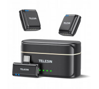 Telesin bezprzewodowy krawatowy + powerbank do telefonów (USB-C)