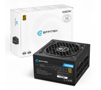 EFFITEK 1000W Gold ATX 3.1, PCI 5.1 Kabel modularny