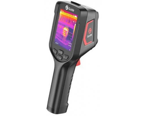 Kamera termowizyjna Guide E4 384x288px, technologia SuperIR, wyświetlacz 3,5”, 12h pracy, wytrzymała i niezawodna