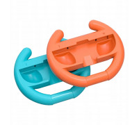 Kierownica wyścigowa for controller|a Joy-Con Nintenfor Switch  2 (opakowanie 2 swith t.) - pomarańcwith owa i niebieska