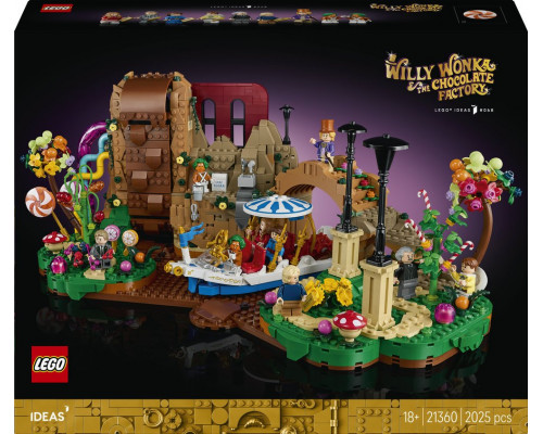 LEGO Ideas Willy Wonka i fabryka czekolady (21360)