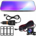 Techonic WIDEOREJESTRATOR KAMERA REJESTRATOR JAZDY W02 W LUSTERKU Z KAMERĄ COFANIA 0,2KG