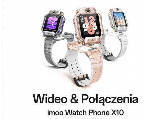 Smartwatch Barel imoo Watch Phone X10 rose