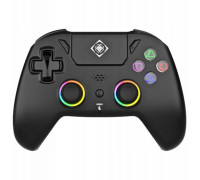 Pad Deltaco PS5 Controller wireless RGB Hall-Effect black