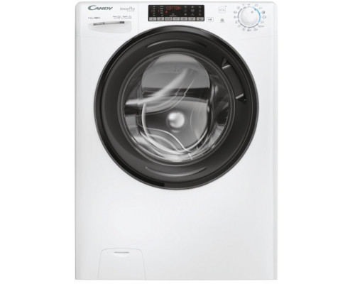 Candy Pralka z suszarką CSOW 4746TWMB5-S | Klasa efektywności energetycznej A/E | Front loading | Pojemność prania 7kg | 1400 RPM | Głębokość 45 cm | Szerokość 60 cm | Wyświetlacz | Digit | Drying system | Drying capacity 4kg | Steam funct