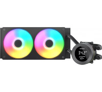 Cougar CPU chłodzenie wodne Poseidon Vistek 240, ARGB, czarny