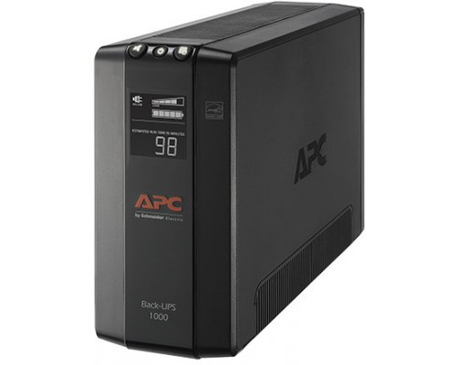 UPS APC Back UPS PRO BX 1000VA 8 Outlets AVR LCD Interface
