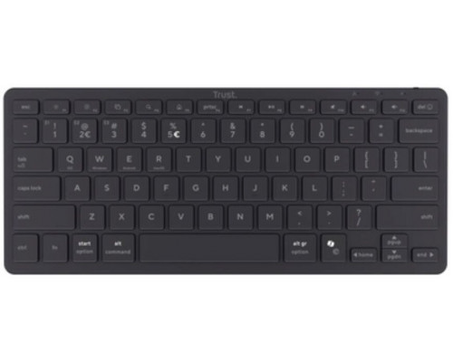Trust TRUST Nado II Membranowa Bezprzewodowa czarna