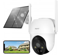 Kamera bezprzewodowa + panel słoneczny Arenti 3MP/2K z funkcją obrotu