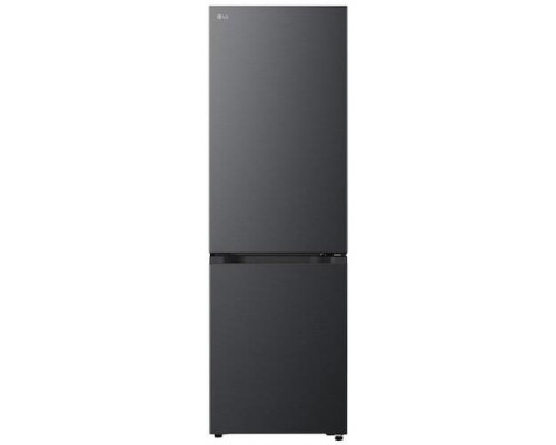LG Refrigerator | GBBSJ1CCEP | Energy efficiency class C | Free standing | Combi | Height 186 cm | Fridge net capacity 220 L | Freezer net capacity 113 L | Display | 34 dB | Black
