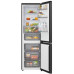 LG Refrigerator | GBBSJ1CCEP | Energy efficiency class C | Free standing | Combi | Height 186 cm | Fridge net capacity 220 L | Freezer net capacity 113 L | Display | 34 dB | Black