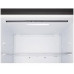 LG Refrigerator | GBBSJ1CCEP | Energy efficiency class C | Free standing | Combi | Height 186 cm | Fridge net capacity 220 L | Freezer net capacity 113 L | Display | 34 dB | Black