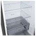 LG Refrigerator | GBBSJ1CCEP | Energy efficiency class C | Free standing | Combi | Height 186 cm | Fridge net capacity 220 L | Freezer net capacity 113 L | Display | 34 dB | Black
