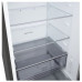 LG Refrigerator | GBBSJ1CCEP | Energy efficiency class C | Free standing | Combi | Height 186 cm | Fridge net capacity 220 L | Freezer net capacity 113 L | Display | 34 dB | Black