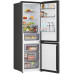LG Refrigerator | GBBSJ1CCEP | Energy efficiency class C | Free standing | Combi | Height 186 cm | Fridge net capacity 220 L | Freezer net capacity 113 L | Display | 34 dB | Black