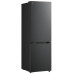 LG Refrigerator | GBBSJ1CCEP | Energy efficiency class C | Free standing | Combi | Height 186 cm | Fridge net capacity 220 L | Freezer net capacity 113 L | Display | 34 dB | Black