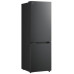 LG Refrigerator | GBBSJ1CCEP | Energy efficiency class C | Free standing | Combi | Height 186 cm | Fridge net capacity 220 L | Freezer net capacity 113 L | Display | 34 dB | Black