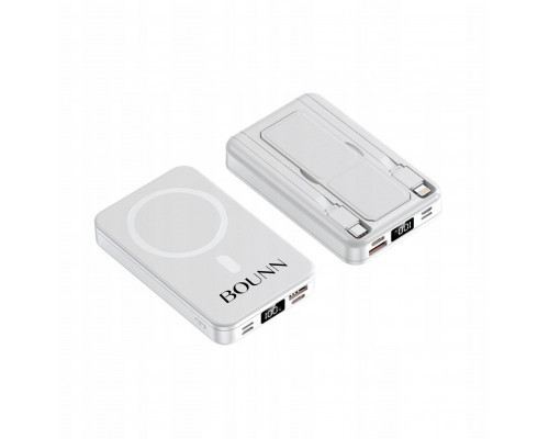 Bounn Power Bank Magsafe indukcja cable 10000mAh