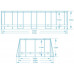 Bestway  Frame-Based  610 x 366 x 122 cm 18w1 Bestway 5611R EDUKAMP