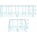 Bestway  Frame-Based  610 x 366 x 122 cm 18w1 Bestway 5611R EDUKAMP