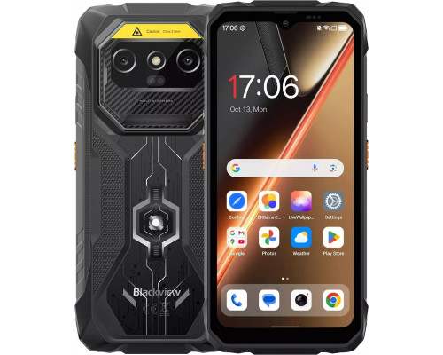 MOBILE PHONE ROCK 1 PRO/8/256GB BLACK BLACKVIEW