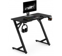 Gaming galds SENSE7 VAMO Black 100x50