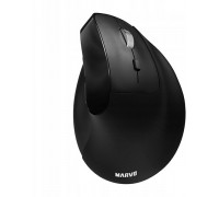 Marvo HIPO bezprzewodowa, czarna, 1600DPI