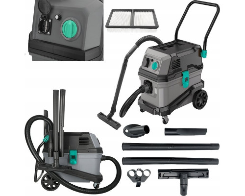 WAART ODKURZACZ BUDOWLANY Z AUTOOTRZĄSACZEM 1600W, 30L