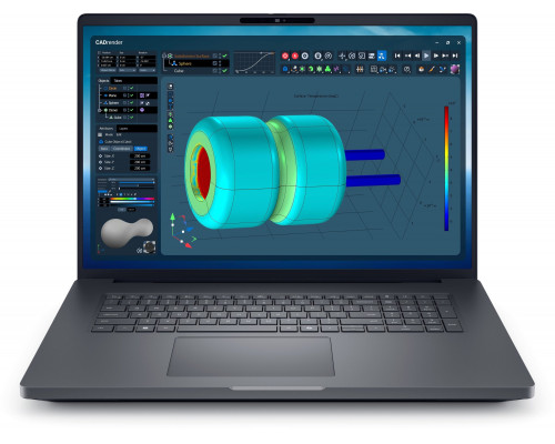 Laptop Dell Stacja robocza Dell Pro Max Plus MB18250 W11P U7-265HX|32GB|512GB|Nvidia RTX PRO 1000 Blackwell 8GB|FgrPr&SmtCd|WLAN+BT|18.0 QHD+|BcklKb|6Cell|vPro/3Y