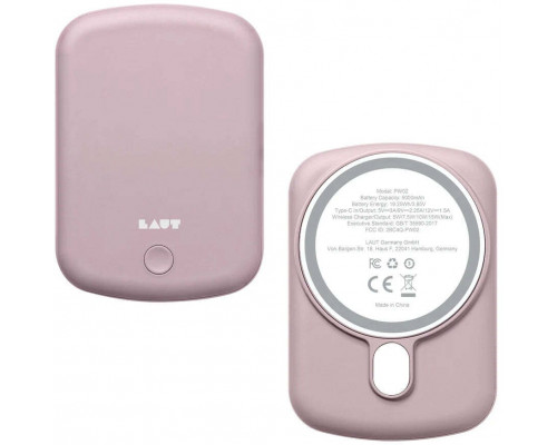 LAUT POWER CHARGE HANDY Pink comp.e with MagSafe