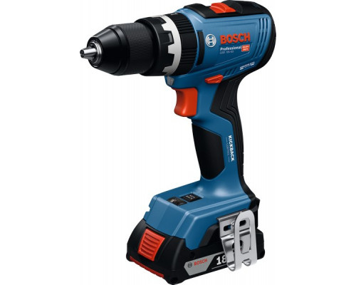 CORDLESS DRILL AKU. UDAROWA GSB 18V-65 0*AH LB
