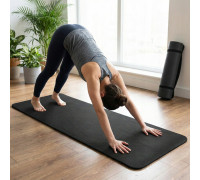 Dumbbells Bitumiczne 30 kg Zestaw 2x15kg z długim gryfem