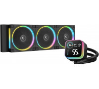 DeepCool LQ360 ULTRA ARGB Procesor Zestaw do chłodzenia płynami 12 cm Czarny