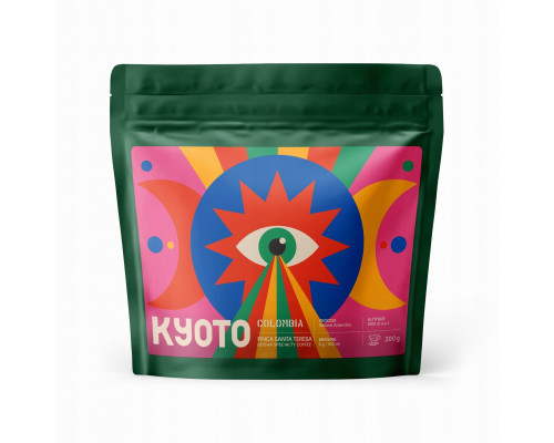 Kyoto KYOTO - kawa ziarnista Kolumbia Finca Santa Teresa Geisha Natural Anaerobic 90h Filter 200 g