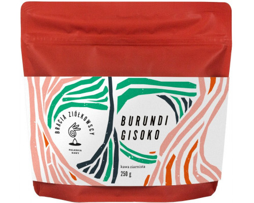 Bracia Ziółkowscy Bracia Ziółkowscy - kawa ziarnista Burundi Gisoko Washed Filter 250 g