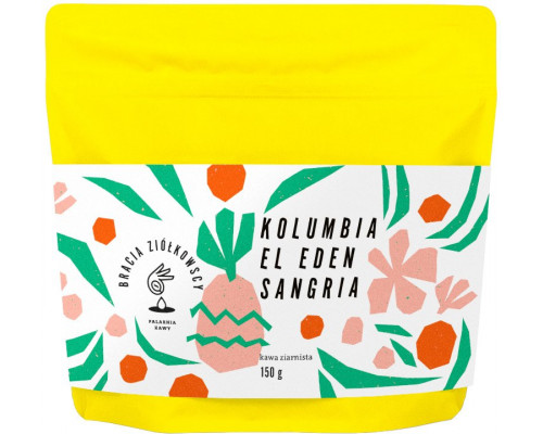 Bracia Ziółkowscy Bracia Ziółkowscy - kawa ziarnista Kolumbia El Eden Sangria Washed Filter 150 g
