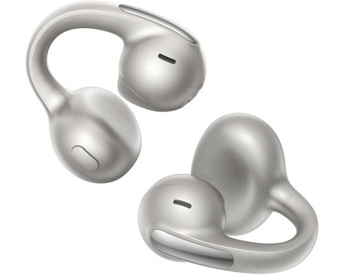 Baseus  z klipsem otwarta konstrukcja Bowie MC1 Pro OWS - srebrne  z klipsem otwarta konstrukcja Bowie MC1 Pro OWS - srebrne