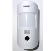 Ajax Ajax Systems 119282.310.WH1 Czujka ruchu z kamerą MotionCam HDR (PhOD) Jeweller - White