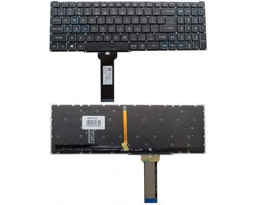 Acer Klaviatūra ACER: Predator Helios 300 PH315-52, PH315-53, z podświetleniem US