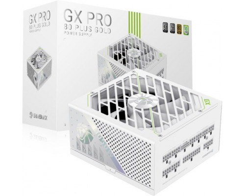 GameMax Gamemax | PSU | GX PRO 1050G WH | 1050W | Gold | Full Modular | White