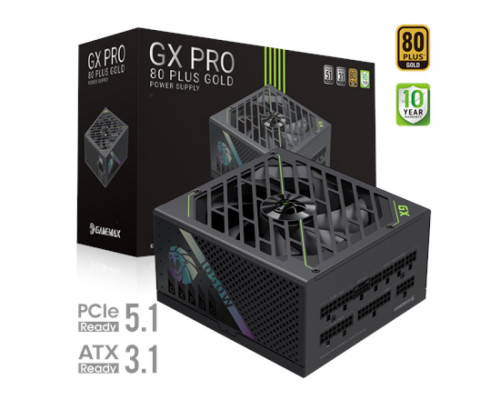 GameMax Gamemax | PSU | GX PRO 1050G | 1050W | Gold | Full Modular