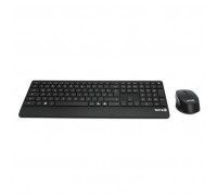 Wortmann AG TERRA Desktop 4000 Wireless AES [DE] USB black Copilot klawiatura+mysz, QWERTZ, 105 klawiszy