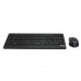 Wortmann AG TERRA Desktop 4000 Wireless AES [DE] USB black Copilot klawiatura+mysz, QWERTZ, 105 klawiszy