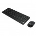 Wortmann AG TERRA Desktop 4000 Wireless AES [DE] USB black Copilot klawiatura+mysz, QWERTZ, 105 klawiszy