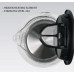 Maestro elektryczny szklany 2200W MR-063-BLACK Maestro