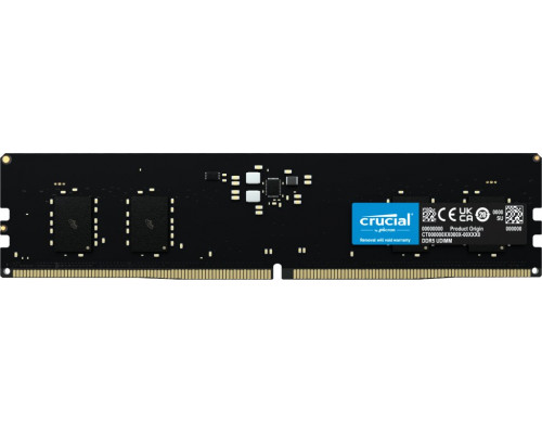 Crucial CT8G56C46U5T 8 GB 1 x 8 GB DDR5 288-pin DIMM Korekcja błędów ECC