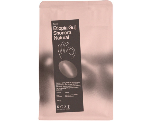 ROST ROST kawa ziarnista Etiopia Guji Gemechu Shonora Filter 250 g