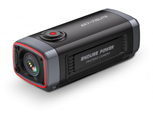 Akeeyo Kamera sportowa AKEEYO 710 Lite wideorejestrator na kierownicę na rower motocykl - black